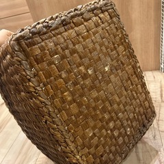 バリ購入　収納カゴの画像
