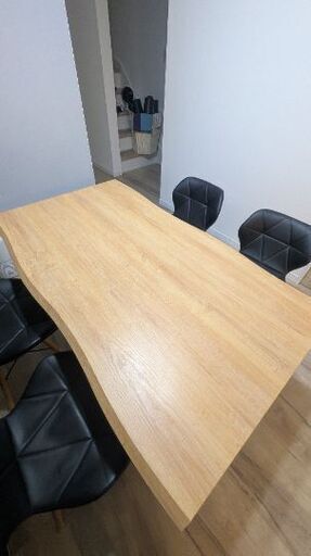 値段交渉可！木製ダイニングテーブル