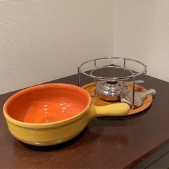 チーズフォンデュ鍋の画像