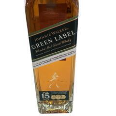 186000 JOHNNIE  WALKER  ジョニーウォーカー　グリーンラベル　15年　 [250826HM150174]の画像