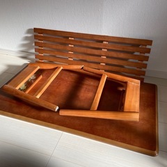 【引っ越しのため処分中】折りたたみローテーブルお譲りしますの画像