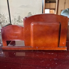 ペン立て付き　時計の画像