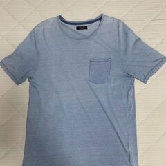 ZARA MAN ザラマン メンズ Tシャツ XLサイズ ブルーの画像