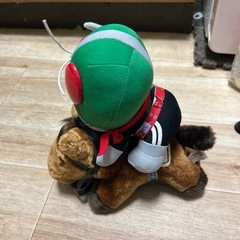 仮面ライダー1号&馬🐎のぬいぐるみ。の画像