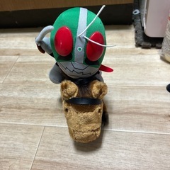 仮面ライダー1号&馬🐎のぬいぐるみ。の画像