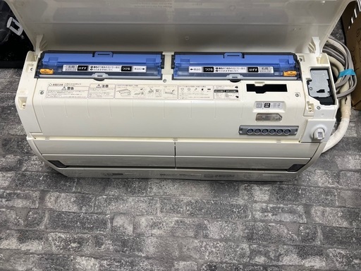 【工事費込】三菱6畳用エアコン　2018年製