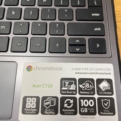 お話し中　クロームブックノートパソコンAcer Chromebook C720の画像