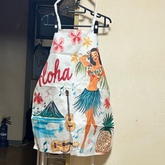 Aloha Hawaii アロハ ハワイ エプロン 【新品未使用】の画像