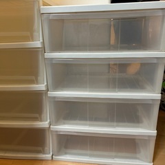 衣類ケース　ユーズド品　2個まとめての画像