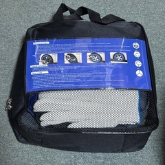 ⭐️洗濯可能⭐️スノーソックス／チェーン規制対応／布製タイヤチェーン／取付け簡単⭐️新品未使用の画像