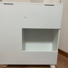 ニトリ たっぷり収納コスメドレッサーワゴン の画像