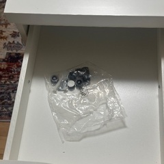 IKEA デスク 白の画像
