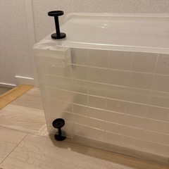 カラーボックス　きゃすたーキャスター取り外し可能の画像