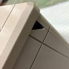 Alebert｢アレベルト｣ 物置 収納庫 屋外 防水 耐候 380Ｌ大容量 幅123*奥行57*高さ62cm ベランダ収納 大型物置 倉庫 ベランダストッカー 屋外収納 ガーデン収納 ベンチ コンテナ ガーデン/庭/ベランダ 収納 大容量 おしゃれ の画像