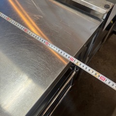 業務用ステンレス作業台 厨房用 幅100cm 高さ80cmの画像