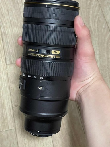 レンズ nikon af-S 70-200mmf2.8 g ii