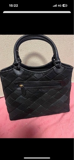 ☆ハンドバッグ☆ BLUE SHARK SKIN