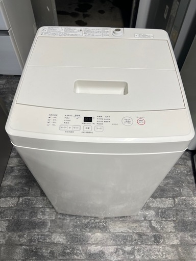 【配達・設置あり】無印2019年製洗濯機　5kg