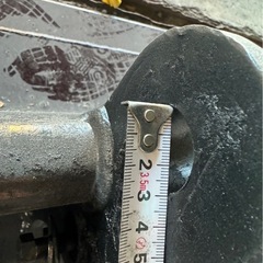 007用009用、法面バケット　重機　ユンボ　アタッチメント　値引きしました。の画像