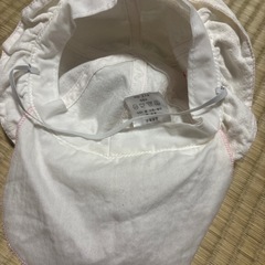 【48センチ】日除付き　帽子　お花の画像