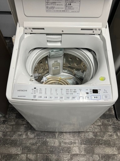 【配達・設置あり】日立2021年製洗濯機　BEAT WASH 7.0kg