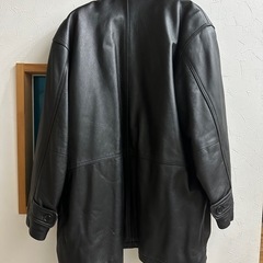 【日曜日受け取り予定者がいます】レザー ジャケット  XLの画像