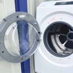 破格【展示品】2025年購入38万→12万TOSHIBAドラム式洗濯機　TW-127XP3 配達無料の画像