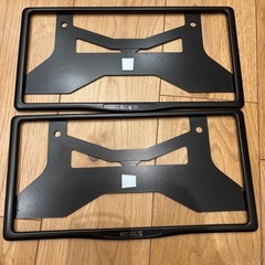 ハイエースナンバープレート前後セットの画像