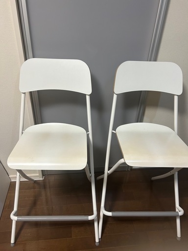 IKEA FRANKLIN フランクリン 折りたたみカウンターチェア2脚セット IKEA FRANKLIN フランクリン 折りたたみカウンターチェア2脚セット 2脚