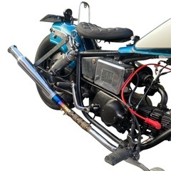 ホンダJazz12v化 太足チョッパーの画像