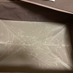 【訳あり】布製4段引き出し収納ケース ブラウンの画像