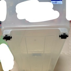 (透明のほう)収納ケースの画像