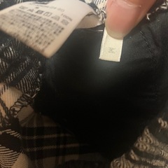 チェック ズボンの画像