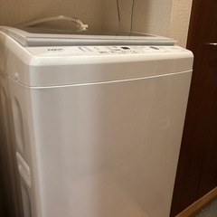 洗濯機（AQUA製）の画像