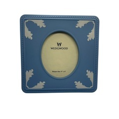 Wedgwood フォトフレーム 青の画像