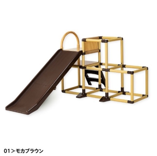野中製作所　折りたたみ ジャングルジム 滑り台　キッズジム