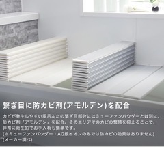 Ag+銀イオン折りたたみ風呂ふた 
防カビプラス の画像