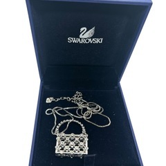Swarovski バッグ型ペンダント ネックレスの画像