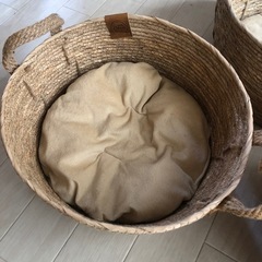 カインズ★天然草ペットベッド3つセット★未使用★犬猫の画像