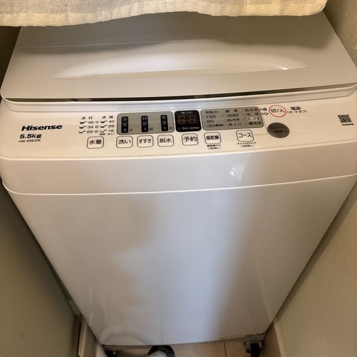 洗濯機5.5Ｋ美品