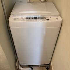 洗濯機5.5Ｋ美品の画像