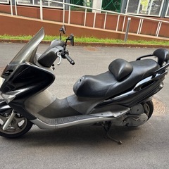 【YAMAHA マジェスティ125FI】　コマジェ　小型大人気 原付2種ブラックの画像