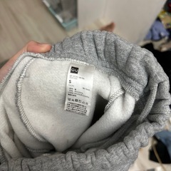 GU ジーユー パンツ スウェット グレー S サイズの画像