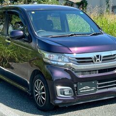 コミコミ🚘車検２年付！H２８年式！ディーラー車！Bカメ！ETC！アイドリングストップ！N-WGNカスタム！の画像