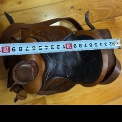 メキシコ産・本皮製ショルダーバックの画像