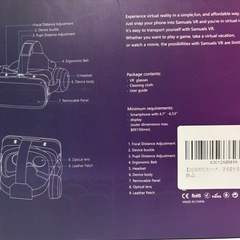 VRゴーグル (別出品のお取引き者様には無料お渡し)の画像