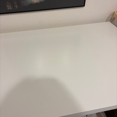 IKEA オディリス デスク, ホワイト, 140x60 cm の画像