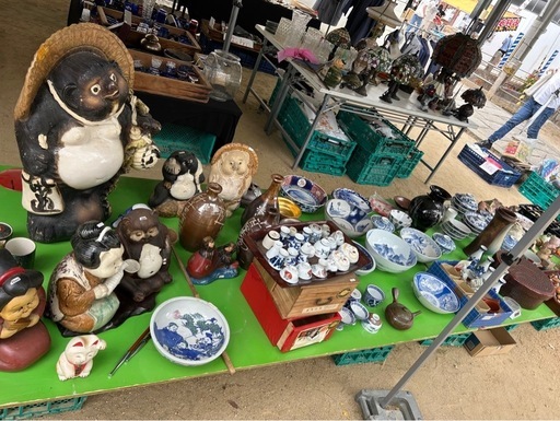 四天王寺骨董市マルシェ　開催 四天王寺骨董市マルシェ (りつこどん) 四天王寺前夕陽ヶ丘のフリー