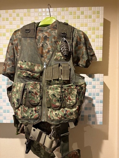 サバゲ　自衛隊　迷彩