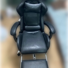 ゲーミングチェア イス リクライニングチェアの画像
